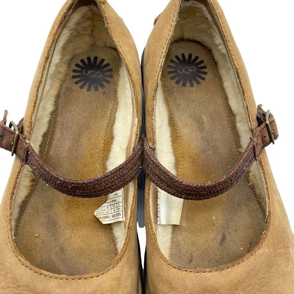 Ugg Australia Kandace Nubuck Suede Mary Jane Slip Ons - Picture 10 of 11